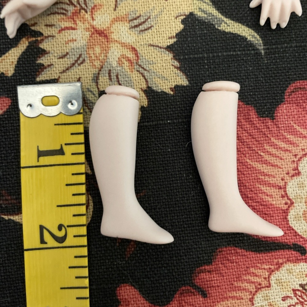 Vintage New Ceramic Doll Making Kit Soft Body Brunette Bust Arms Legs #235 - Picture 4 of 16